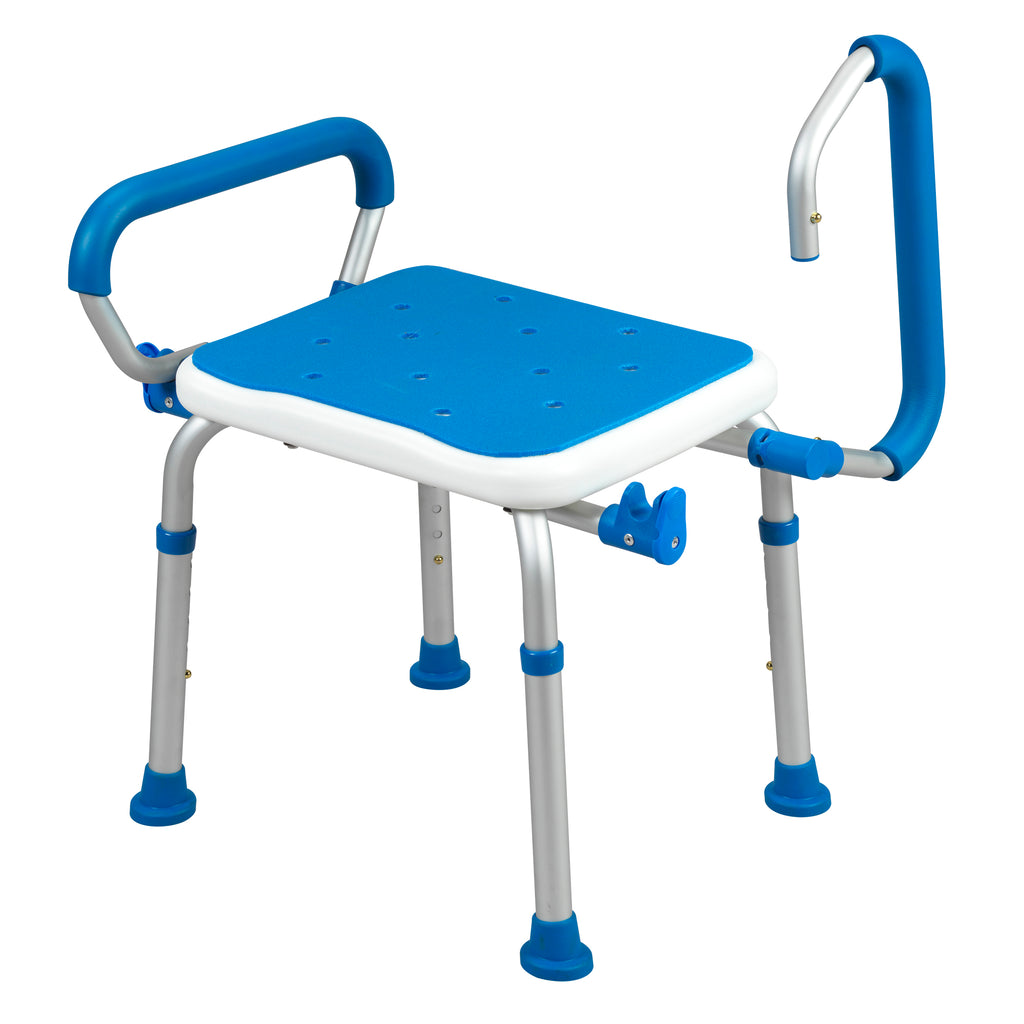 7106 / Foam Padded Bath Safety Seat With Swing Away Arms